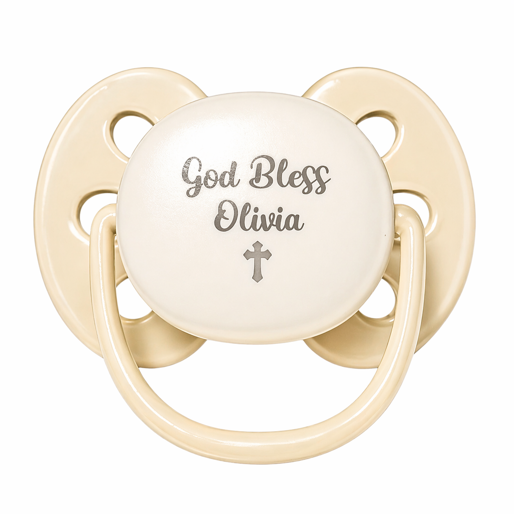 Personalized Pacifier – Baby Dedication Gift