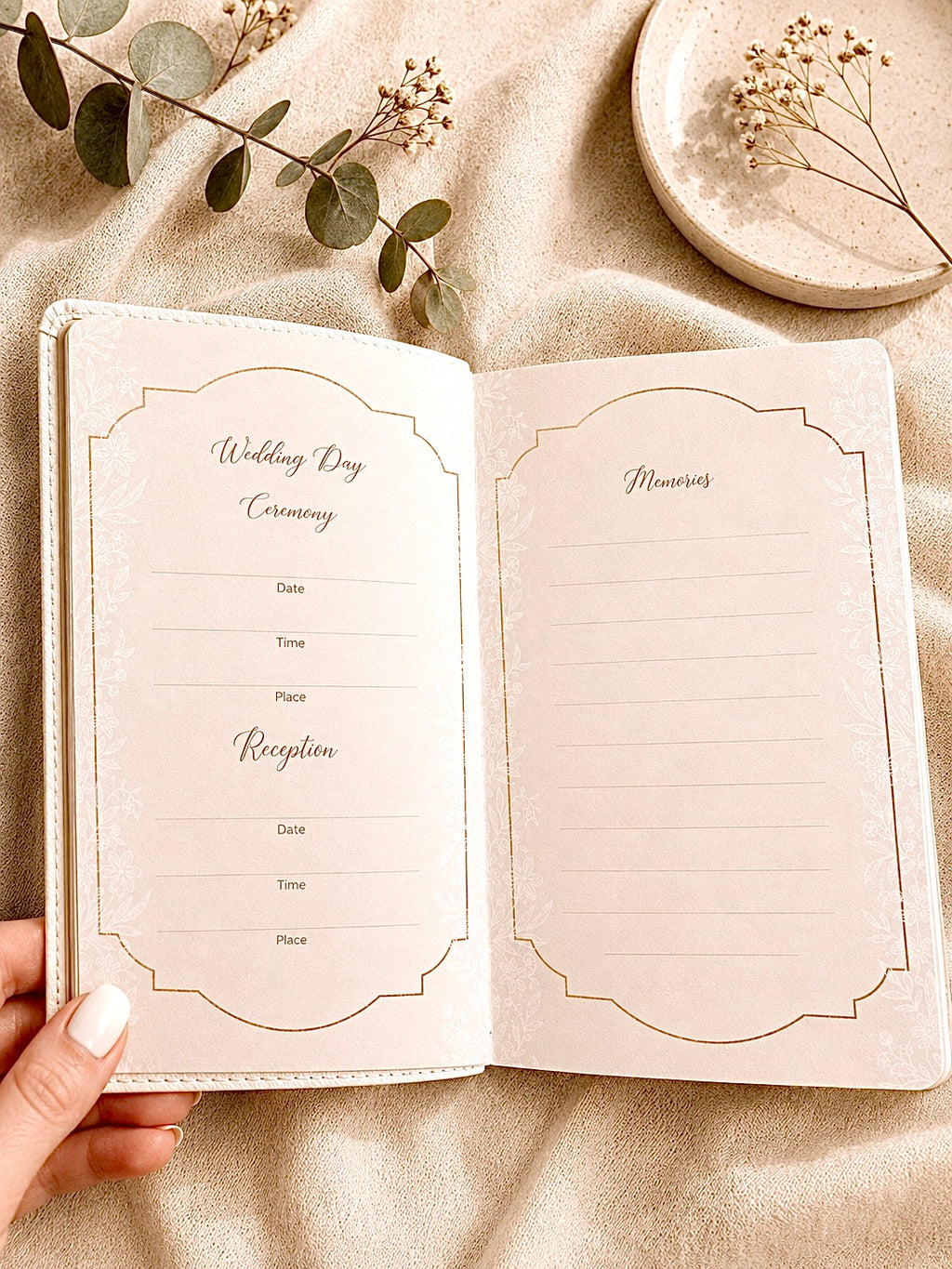 Bride's Engraved Wedding Bible – Personalized NKJV